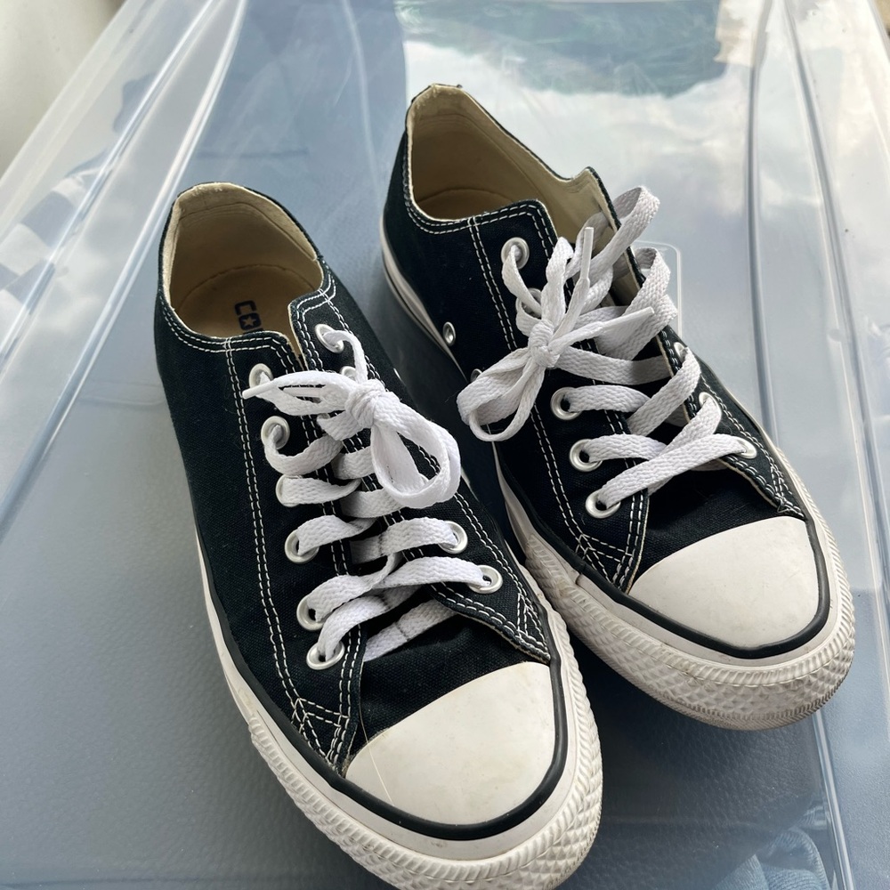 Converse Classic Black and White Low-Tops